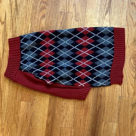 Argyle Dog Sweater - Picture 2 of 4